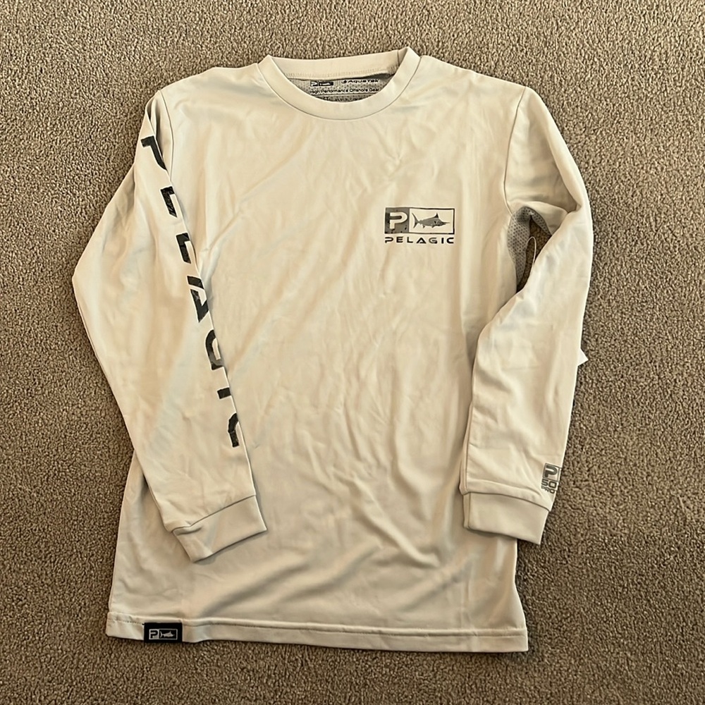 Pelagic aquatex performance shirt.  With tags